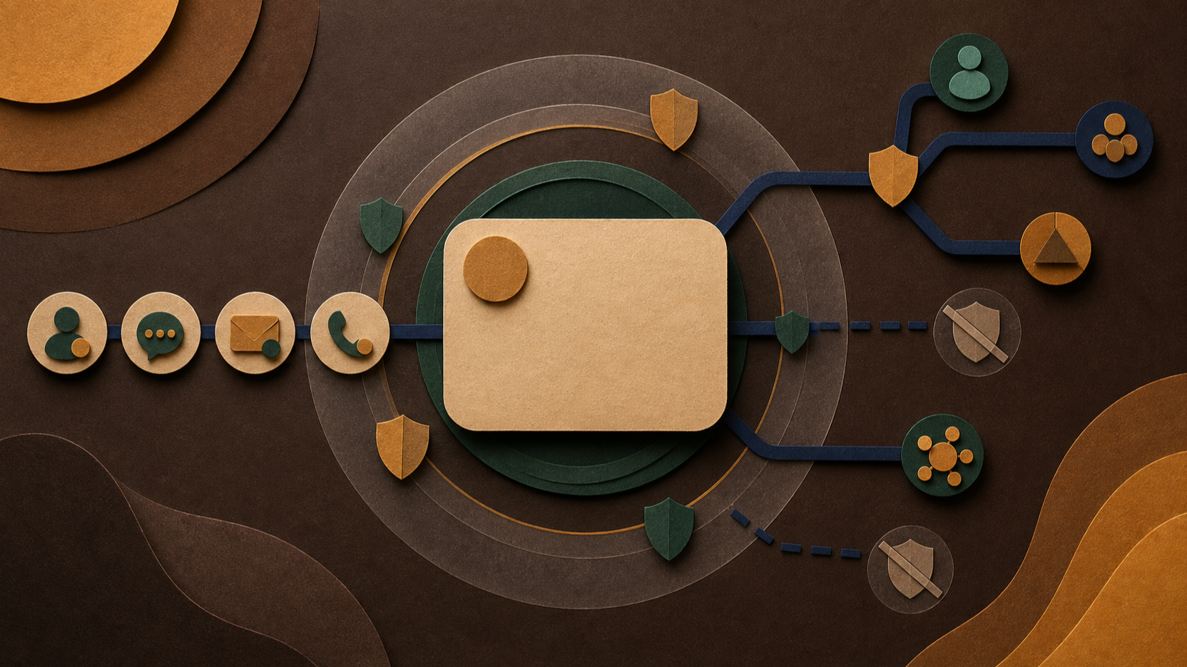 Topic visual for «How to Connect AI to Your CRM: Lead → Task → Follow-Up» — Visual 01