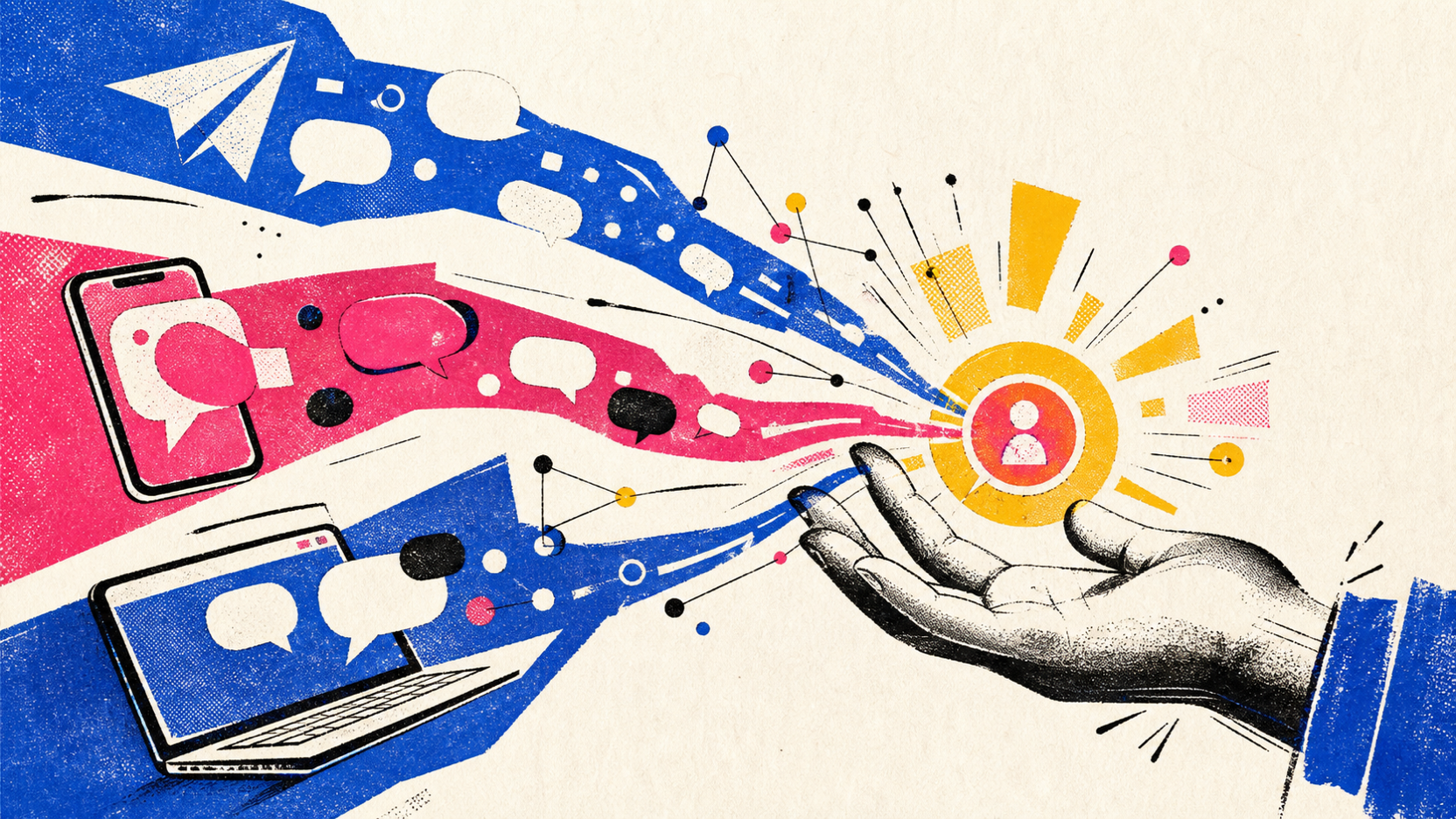 Topic visual for «How to Qualify Leads with an AI Bot on Telegram, WhatsApp, and Your Website» — Cover