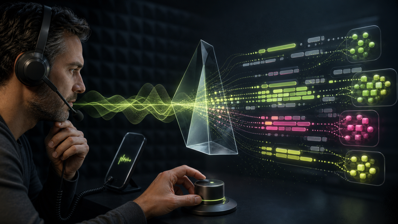Topic visual for «How to Use AI to Analyze Sales Calls and Conversations» — Visual 01