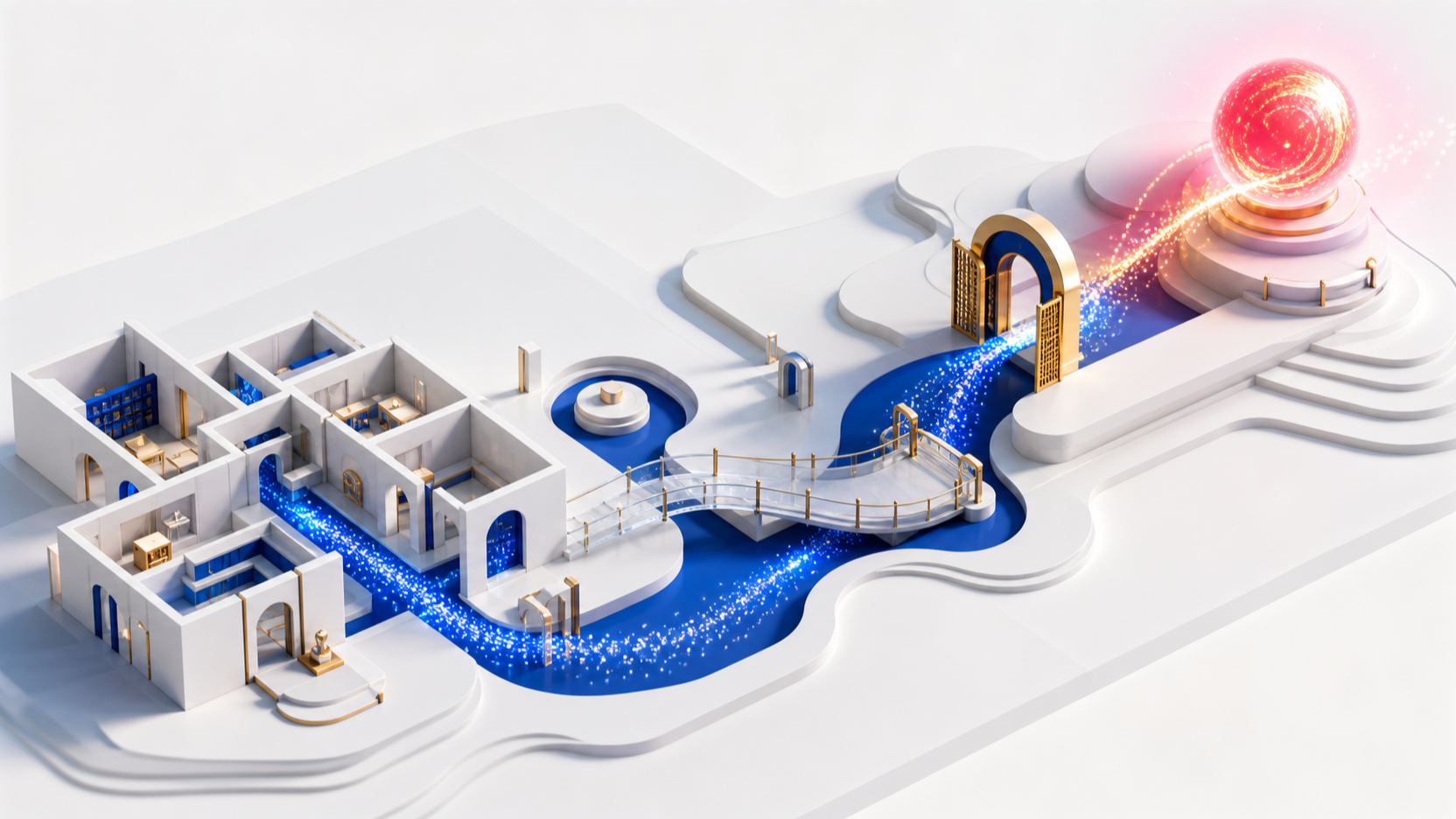 Topic visual for «How to Make Your Business Visible in ChatGPT, Google AI, and AI Search» — Visual 03