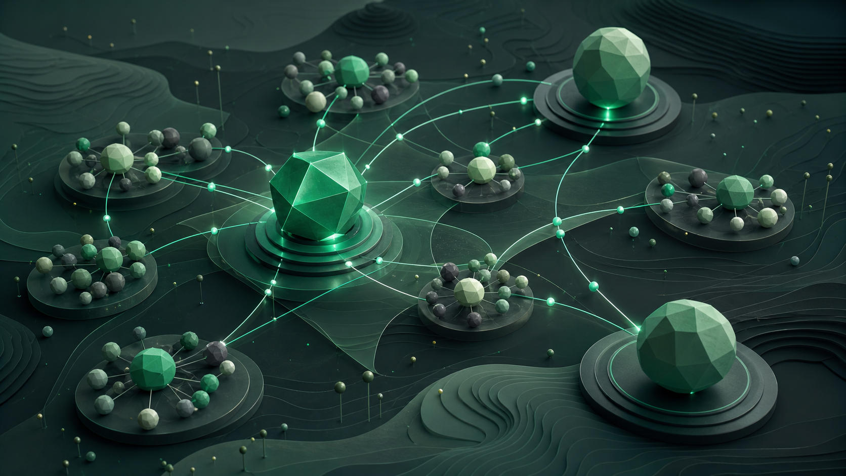 Topic visual for «How to Build Topic Clusters and Internal Linking» — Cover