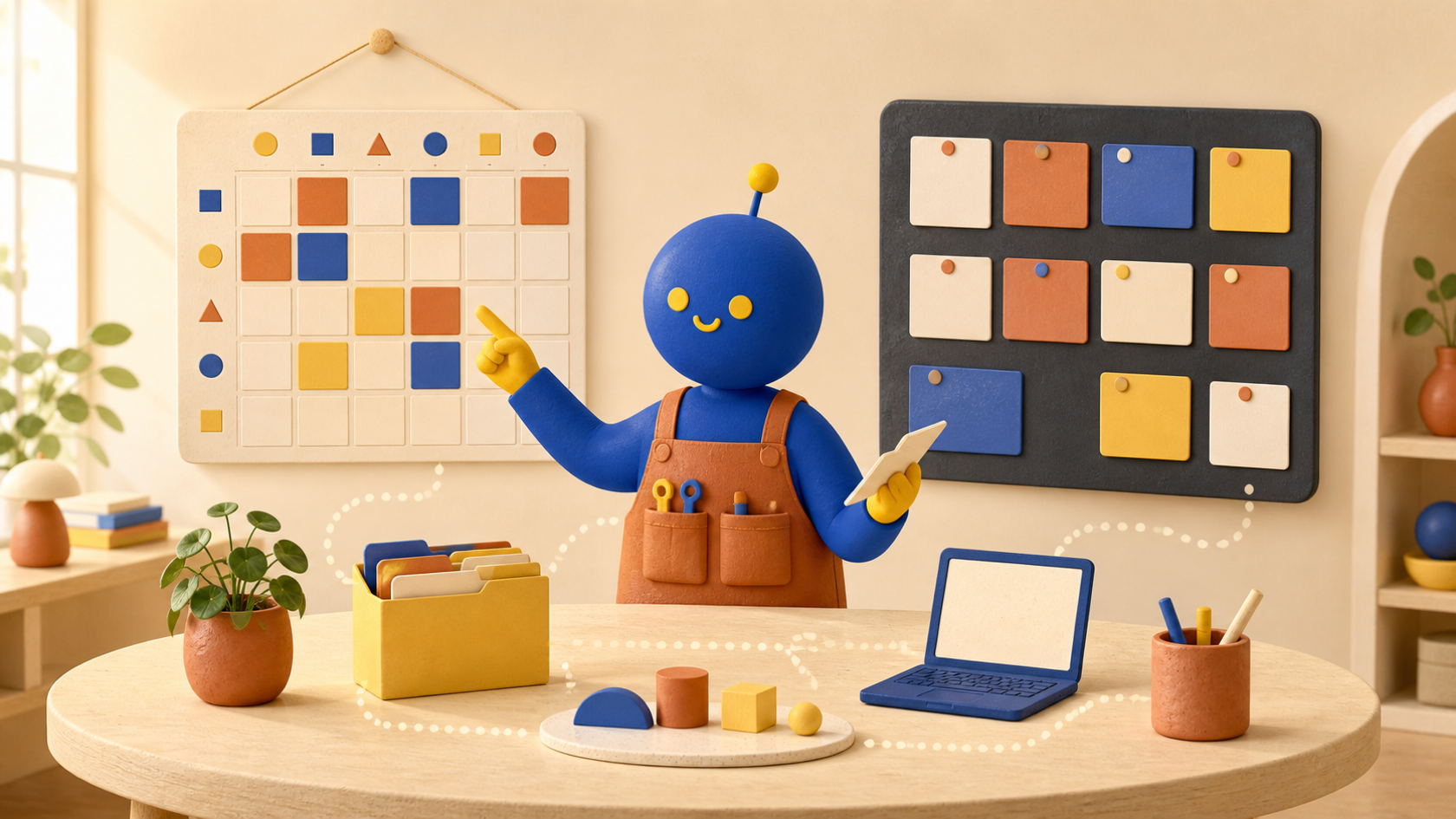 Topic visual for «What Is an AI Agent and Where Is It Useful for a Small Business?» — Cover